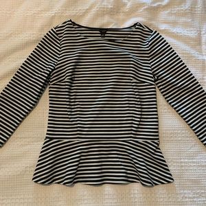 Ann Taylor stripped shirt